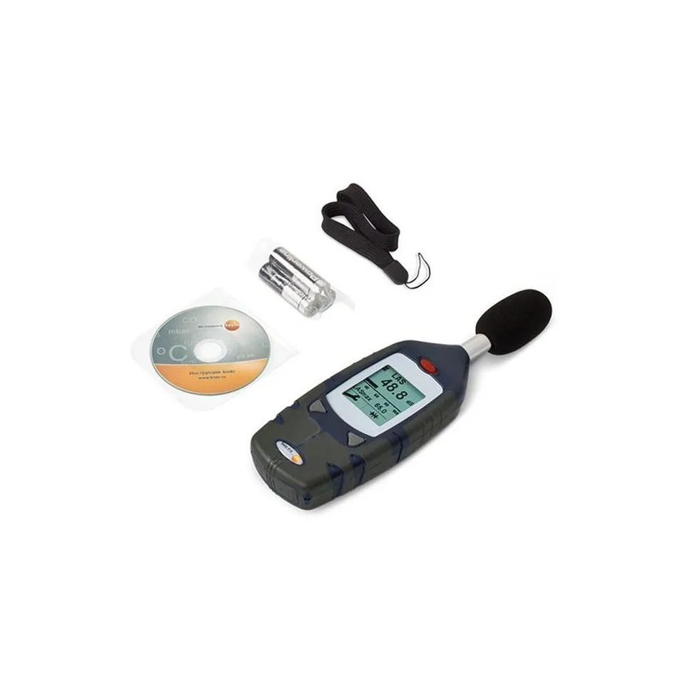 Картинки и фото testo 816-2 цифровой шумомер c регистрацией данных (2 класс точности)