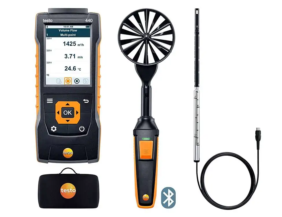 Комплект Testo 440 для вентиляции №1