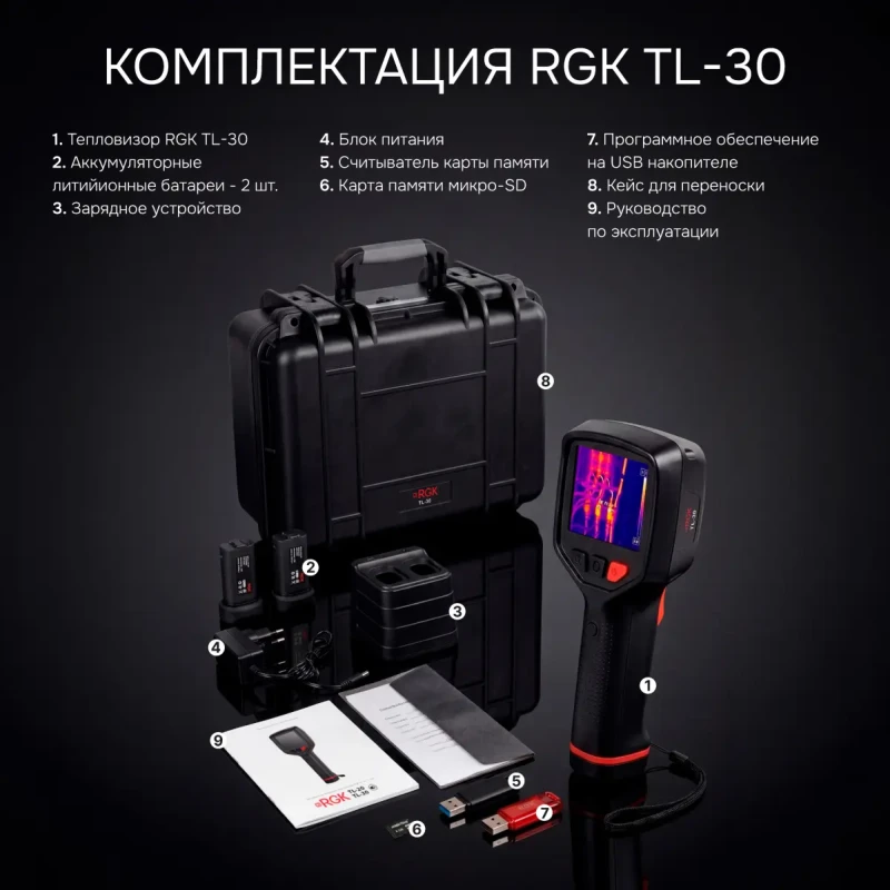 Картинки и фото RGK TL-30 тепловизор