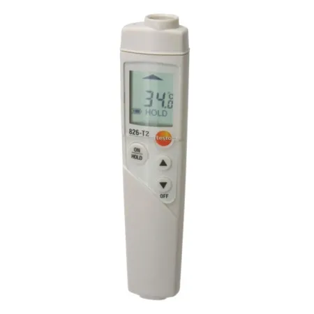Картинки и фото Testo 826-T2 инфракрасный термометр для пищевого сектора с лазерным целеуказателем (оптика 6:1)
