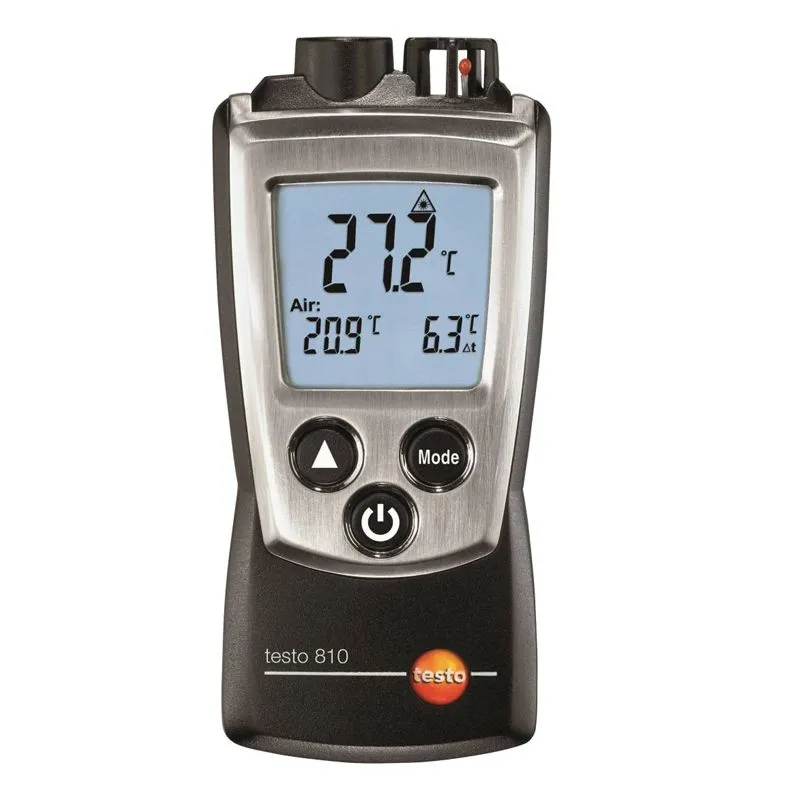 Картинки и фото Testo 810 2-х канальный прибор измерения температуры с ИК-термометром