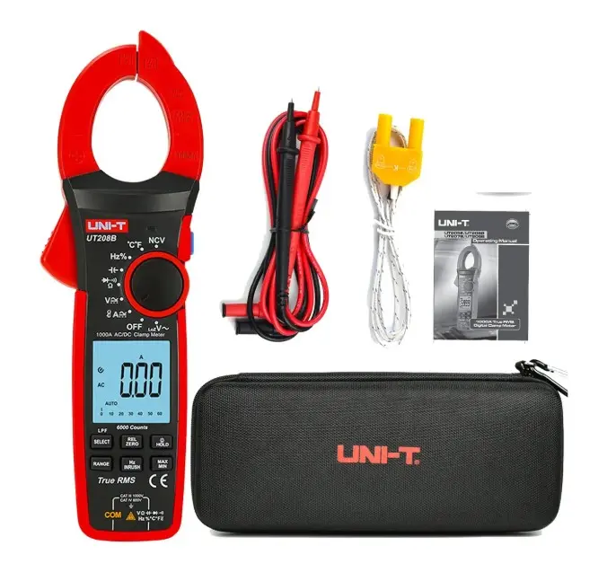 Картинки и фото UNI-T UT208B токовые клещи