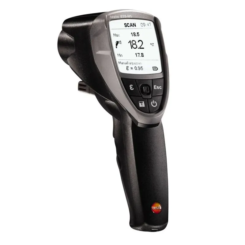 Картинки и фото Testo 835-H1 инфракрасный термометр с интегрированным модулем влажности