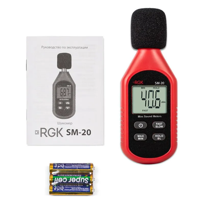 Картинки и фото RGK SM-20 шумомер