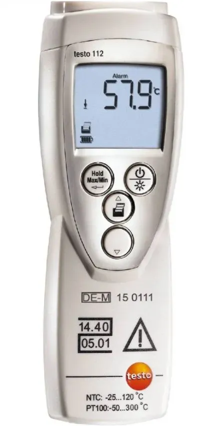 Картинки и фото Testo 112 1-канальный калибруемый термометр