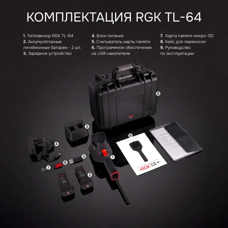 Картинки и фото RGK TL-64 Тепловизор