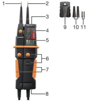 Внешний вид Testo 750