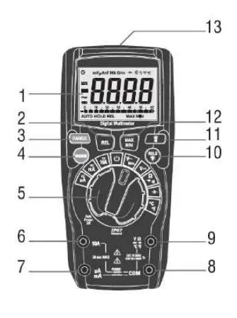 Элементы управления DT-987