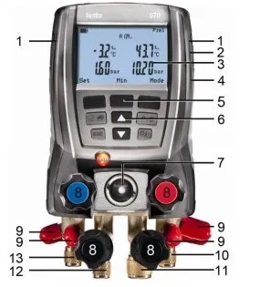 Внешний вид Testo 570