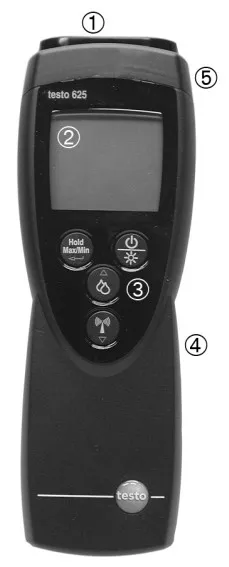 Внешний вид Testo 625