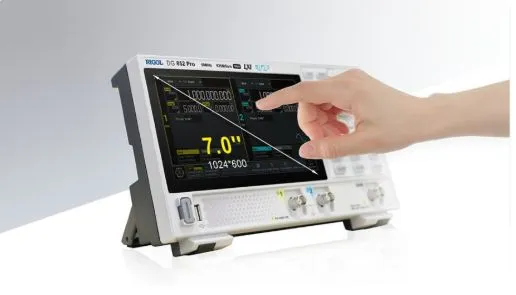 7-дюймовый цветной сенсорный экран RIGOL DG800 Pro