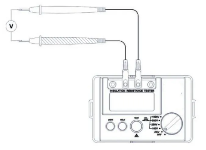 Измерение напряжения переменного тока RGK RT-10