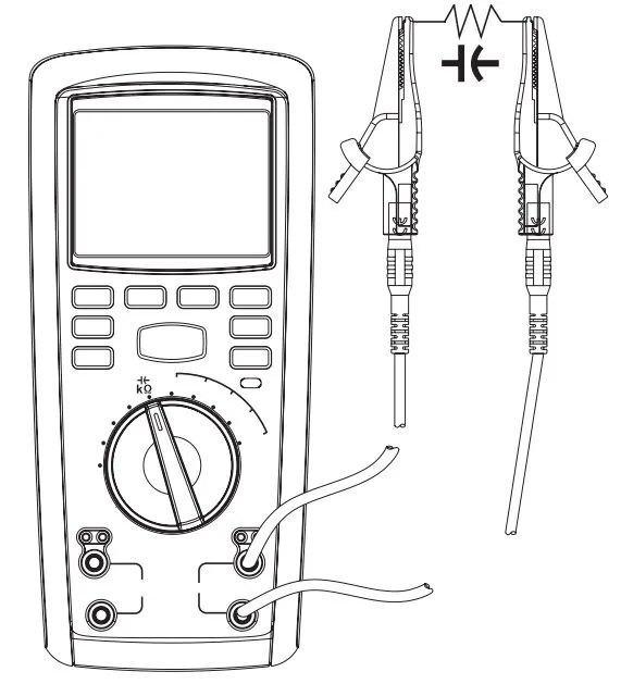 Измерение сопротивления емкости RGK RT-32
