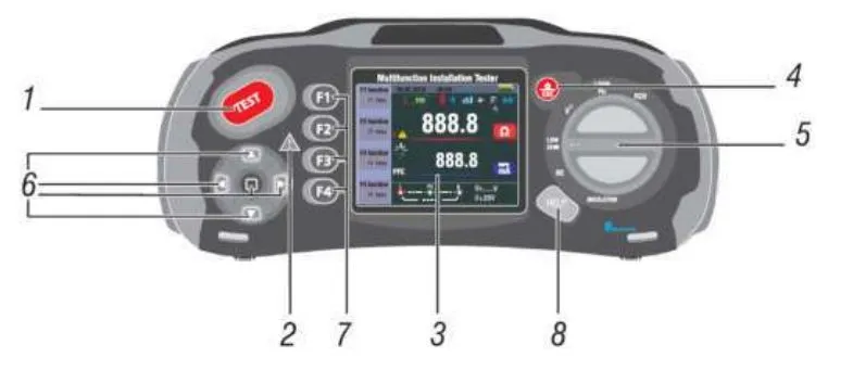 Вид спереди DT-6650