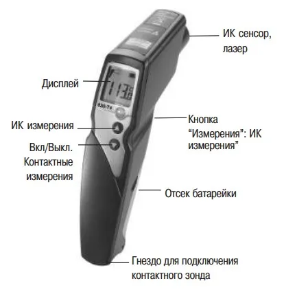 Внешний вид Testo 830-T4